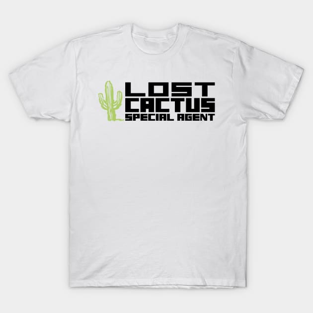 Lost Cactus Special Agent T-Shirt by LostCactus